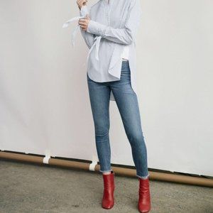Rag & Bone Jeans Blue Skinny Ankle Lucky Rouge 27